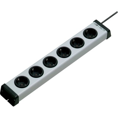 Bodo Ehmann 16A 250V AC 6 Gang Extension Lead with 1.5m Cord Type F German Schuko 0200X00062301