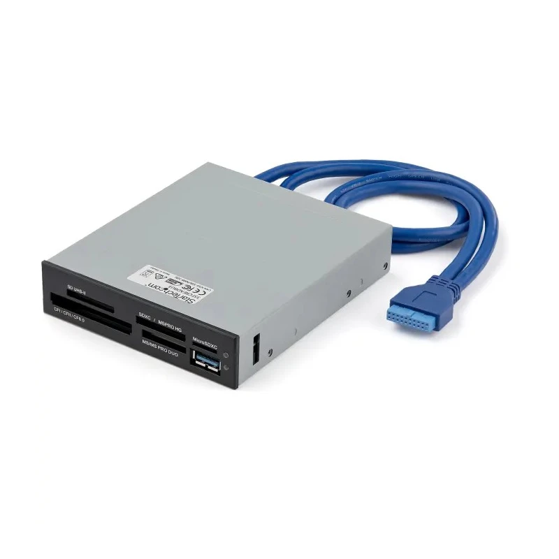 StarTech.com 6 Port USB 3.0 Memory Card Reader MicroSD, MS PRO, MS, MMC, MS Micro, MS PRO Duo, SD, MiniSD, MS Duo 35FCREADBU3