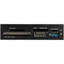 StarTech.com 6 Port USB 3.0 Memory Card Reader MicroSD, MS PRO, MS, MMC, MS Micro, MS PRO Duo, SD, MiniSD, MS Duo 35FCREADBU3
