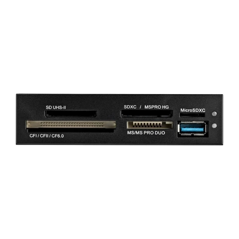 StarTech.com 6 Port USB 3.0 Memory Card Reader MicroSD, MS PRO, MS, MMC, MS Micro, MS PRO Duo, SD, MiniSD, MS Duo 35FCREADBU3