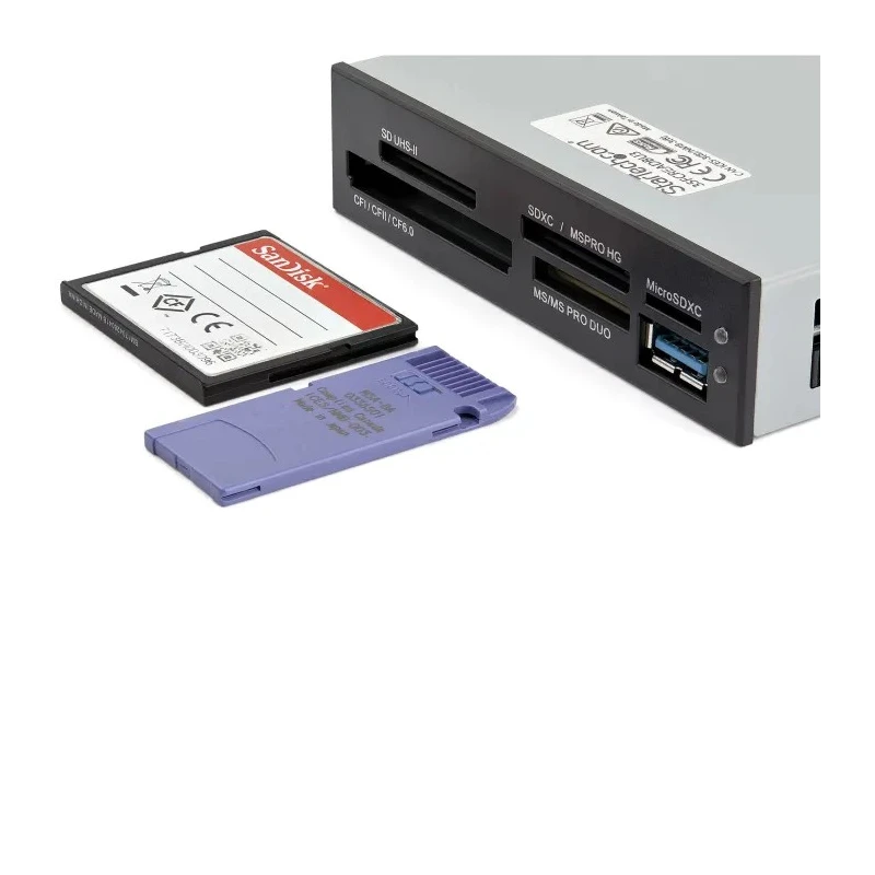 StarTech.com 6 Port USB 3.0 Memory Card Reader MicroSD, MS PRO, MS, MMC, MS Micro, MS PRO Duo, SD, MiniSD, MS Duo 35FCREADBU3
