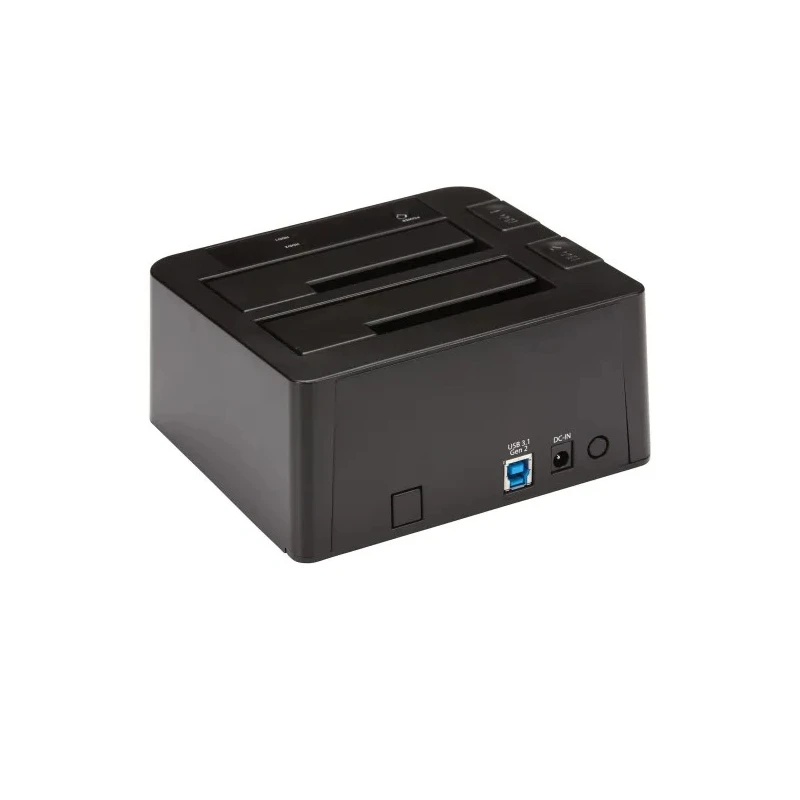 StarTech.com Hard Drive Docking Station USB 3.1 Gen 2 Double Slot 2.5 & 3.5 Inch 132 x 70 x 148 mm SDOCK2U313