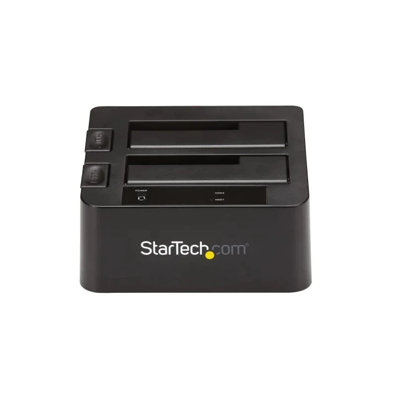StarTech.com Hard Drive Docking Station USB 3.1 Gen 2 Double Slot 2.5 & 3.5 Inch 132 x 70 x 148 mm SDOCK2U313