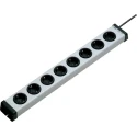 Bodo Ehmann 16A 250V AC 8 Gang Extension Lead with 1.5m Cable Type F German Schuko 0200X00082301