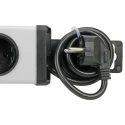 Bodo Ehmann 16A 250V AC 6 Gang Extension Lead 3m Cable Type F German Schuko 0200X00062303