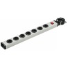 Bodo Ehmann 7 Gang Extension Lead with Type F German Schuko Socket 16A 250V 1.5m Cable 0601X00072031