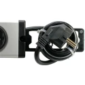 Bodo Ehmann 7 Gang Extension Lead with Type F German Schuko Socket 16A 250V 1.5m Cable 0601X00072031