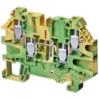 Omron Grey Single-Level DIN Rail Terminal Block 4mm², Screw Termination, 500V, XW5GS40221
