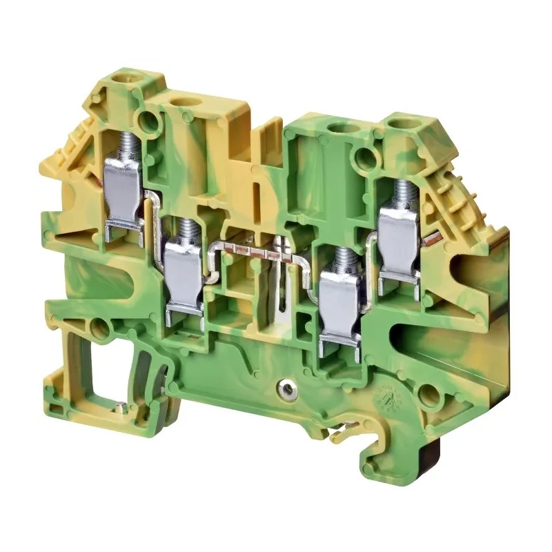 Omron Grey Single-Level DIN Rail Terminal Block 4mm², Screw Termination, 500V, XW5GS40221