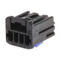 JST HCH Automotive Connector Female Black Surface 4 Way Crimp Termination HCMPB-04-K