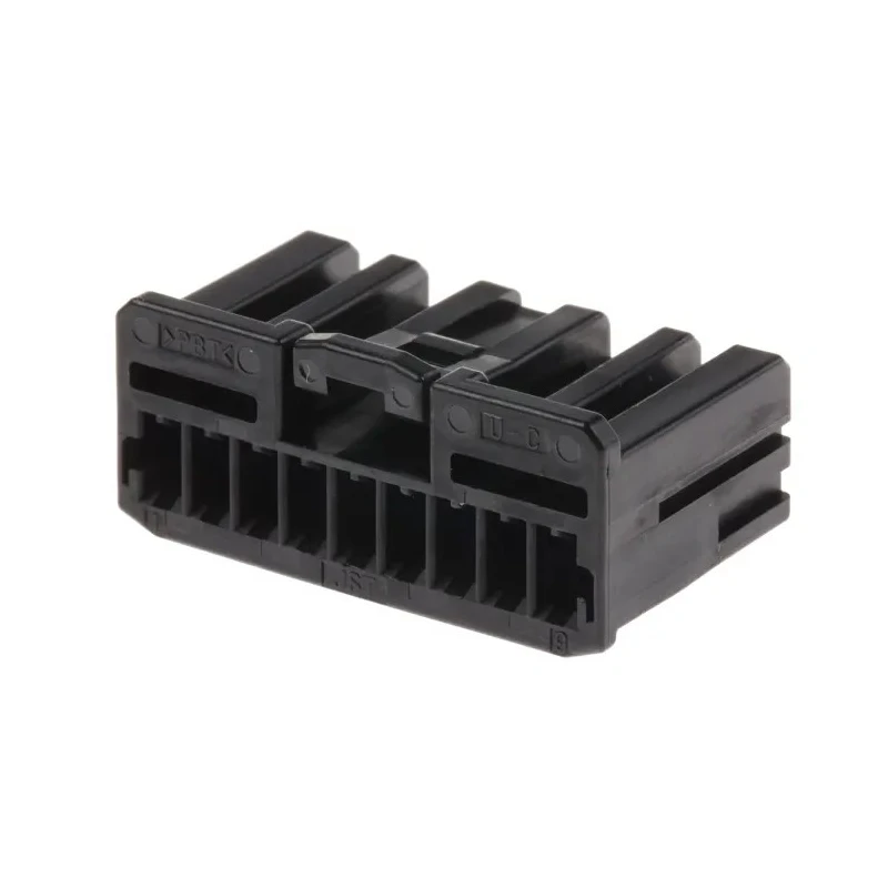 JST Automotive Connector Female 9 Way Black Surface Crimp Termination HCHFB-09-KE