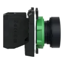 Schneider Electric Harmony XB5 Series Panel Mount Push Button Switch SPST, Spring Return, Black LED, 22 mm Cutout XB5AA3351