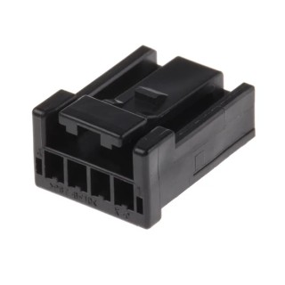 JST CPT Automotive Connector Female Black Surface 4 Way Crimp Termination 04CPT-B1-2A