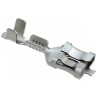 TE Connectivity FASTON .250 Silver Uninsulated Female Spade Connector, Crimp, 3 (Section E-E) mm, 4.6 (Section 2178438-1
