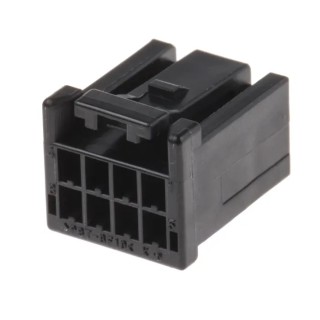 JST CPT Automotive Connector Female Black Surface 8 Way Crimp Termination 3A Current 08CPT-B-2A