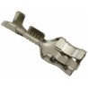 TE Connectivity FASTON .250 Silver Uninsulated Female Spade Connector, Crimp, 3 (Section E-E) mm, 4.5 (Section 2178299-1