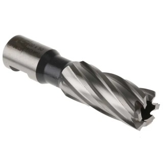 RS PRO HSS Magnetic Drill Bit 20 mm Cutter Diameter, 50 mm Cutting Depth, 19.05 mm Shank Size 123-8497