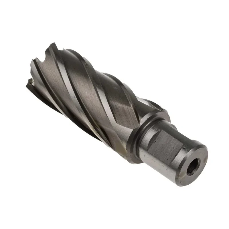 RS PRO High-Speed Steel Magnetic Drill Bit 26 mm Cutting Diameter 50 mm Cutting Depth 1 Flute Straight Bright 123-8500
