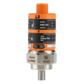 ifm electronic Vibration Sensor 25 mm/s Maximum Current 500 mA Maximum DC Voltage 32 V DC Operating Temperature -25°C VKV021