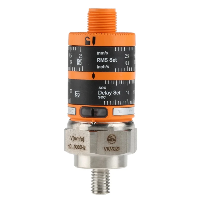 ifm electronic Vibration Sensor 25 mm/s Maximum Current 500 mA Maximum DC Voltage 32 V DC Operating Temperature -25°C VKV021