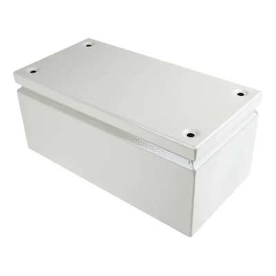 RS PRO Grey Steel Junction Box IP66 IECEx 300 mm x 150 mm x 120 mm IP66 IP66