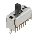 Alps Alpine Through Hole Slide Switch 4PDT Latching 100mA SSSF040800