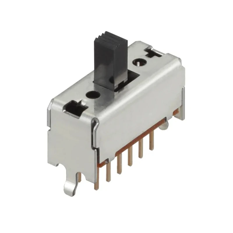 Alps Alpine Through Hole Slide Switch 4PDT Latching 100mA SSSF040800