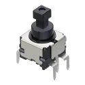 Alps Alpine SPEF Series Latching PCB Push Button Switch SPDT 14.5 V dc 100 V ac SPEF110100