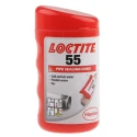 Loctite Pipe Sealant Cord for Oil Line, LPG Line, Steam Systems, Tank, Drum, In-Plant Utilities, Natural Line Loctite 55