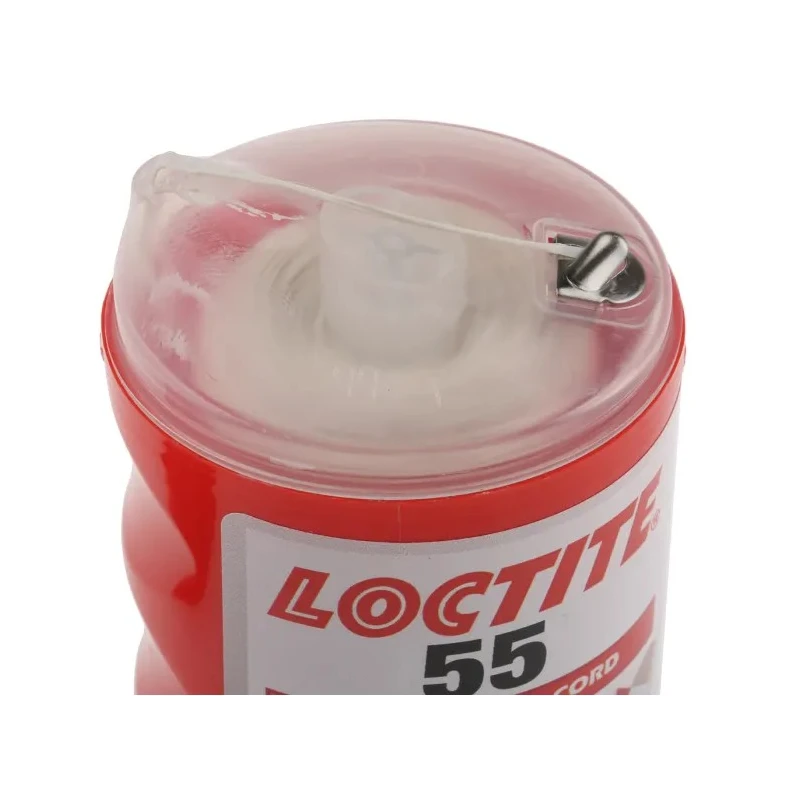 Loctite Pipe Sealant Cord for Oil Line, LPG Line, Steam Systems, Tank, Drum, In-Plant Utilities, Natural Line Loctite 55