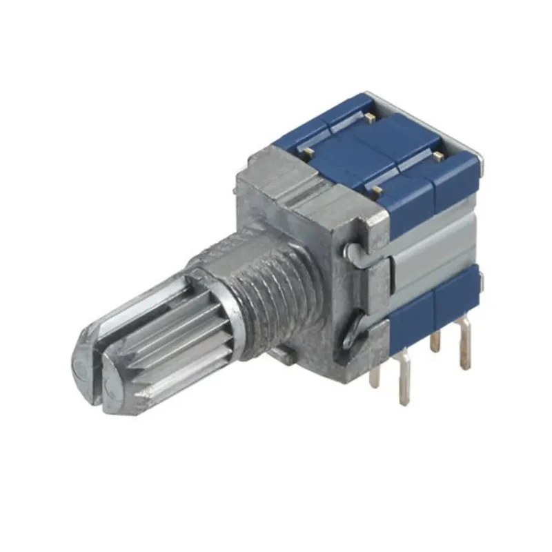 Alps Alpine SRBM 3 Position DP3T Rotary Switch, 100mA, PCB Mount, Grey Actuator, 30° Throw DP3T