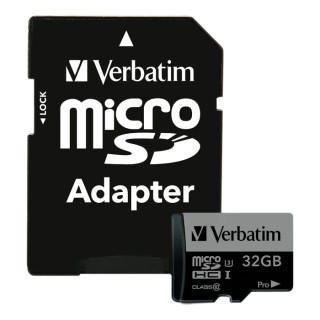 Verbatim Industrial Grade 32 GB MicroSDHC Memory Card Class 10 UHS 1 U3 47041