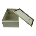 RS PRO Grey Steel IP66 IECEx Certified Junction Box 300mm x 200mm x 120mm IP66 RS PRO