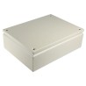 RS PRO Grey Steel IP66 Rated Junction Box IECEx Certified, 400 mm x 300 mm x 120 mm IP66