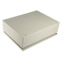 RS PRO Grey Steel IP66 Rated Junction Box IECEx Certified, 400 mm x 300 mm x 120 mm IP66