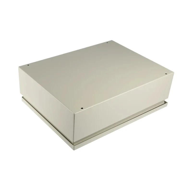 RS PRO Grey Steel IP66 Rated Junction Box IECEx Certified, 400 mm x 300 mm x 120 mm IP66
