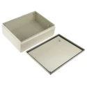 RS PRO Grey Steel IP66 Rated Junction Box IECEx Certified, 400 mm x 300 mm x 120 mm IP66