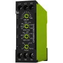 Tele Phase Sequence Monitoring Relay SPDT DIN Rail Mount 230V AC 400V AC V2PM400Y/230VS10