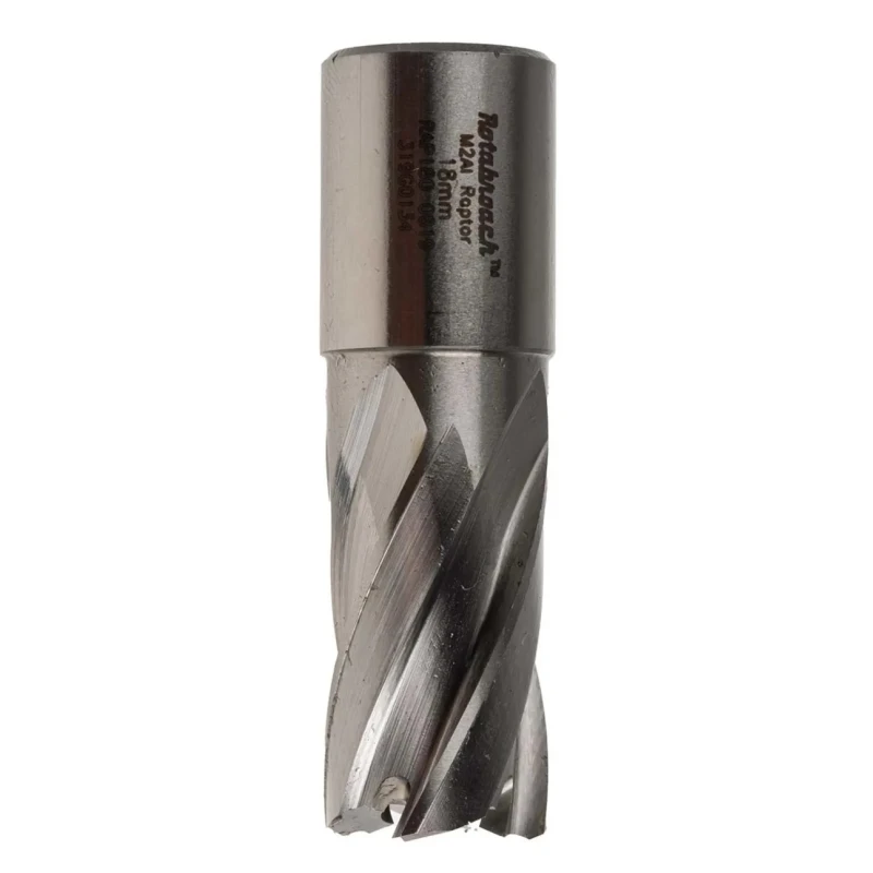 Rotabroach High-Speed Steel Magnetic Drill Bit 18 mm Cutter Diameter 25 mm Cutting Depth RAP180