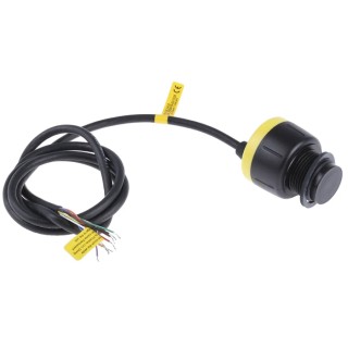 Flowline EchoPod Series Ultrasonic Level Transmitter Vertical ABS Polycarbonate Housing Fluorelastomer Gasket DL14