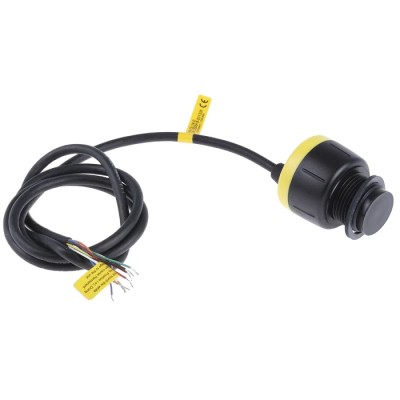 Flowline EchoPod Series Ultrasonic Level Transmitter Vertical ABS Polycarbonate Housing Fluorelastomer Gasket DL14