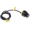 Flowline EchoPod Series Ultrasonic Level Transmitter Vertical ABS Polycarbonate Housing Fluorelastomer Gasket DL14