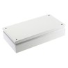 RS PRO Grey Steel Junction Box IP66 IECEx 400 mm x 200 mm x 80 mm IP Rating IP66 IP66