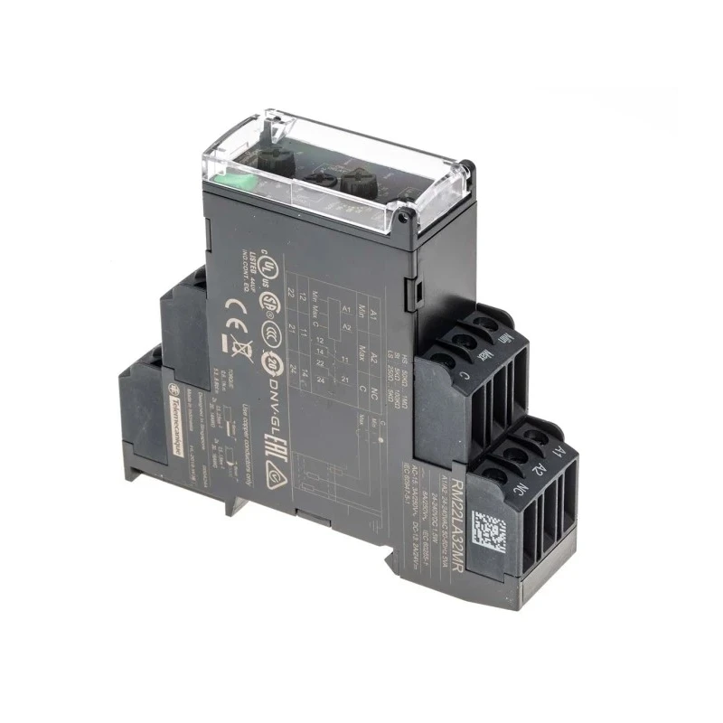Schneider Electric Single-Phase Monitoring Relay DPDT, DIN Rail Mount, 24V AC, 250V AC Switching Voltage RM22LA32MR