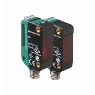 Pepperl + Fuchs Through Beam Photoelectric Sensor Block Sensor 0 to 20 m NPN/PNP IP69 IP69K IP67 OBE20M-R100-S2EP-IO-V31-L