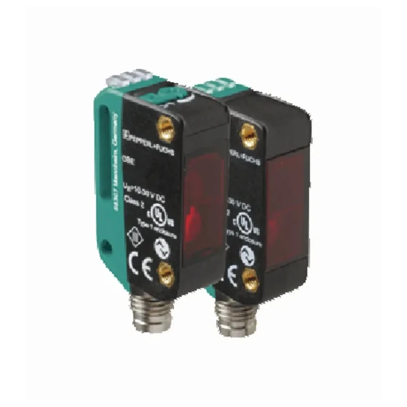 Pepperl + Fuchs Through Beam Photoelectric Sensor Block Sensor 0 to 20 m NPN/PNP IP69 IP69K IP67 OBE20M-R100-S2EP-IO-V31-L