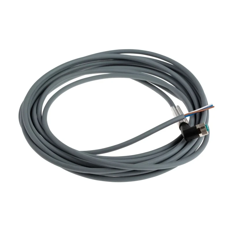 Pepperl + Fuchs Female 4 Way Right Angle to Unterminated Sensor Actuator Cable 5 m V31-WM-5M-PUR