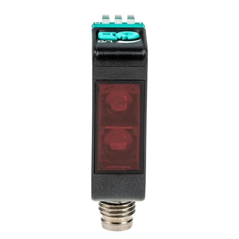 Pepperl + Fuchs Diffuse Photoelectric Sensor Block Sensor 2 mm to 1 m Detection Range NPN/PNP OBD1000-R100-2EP-IO-V31