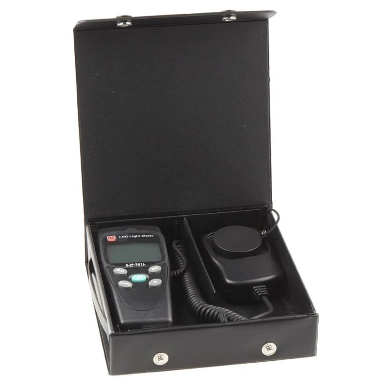 RS PRO Light Meter 200lx to 200000 lx, ±3% Accuracy Photodiode Sensor ILM201L
