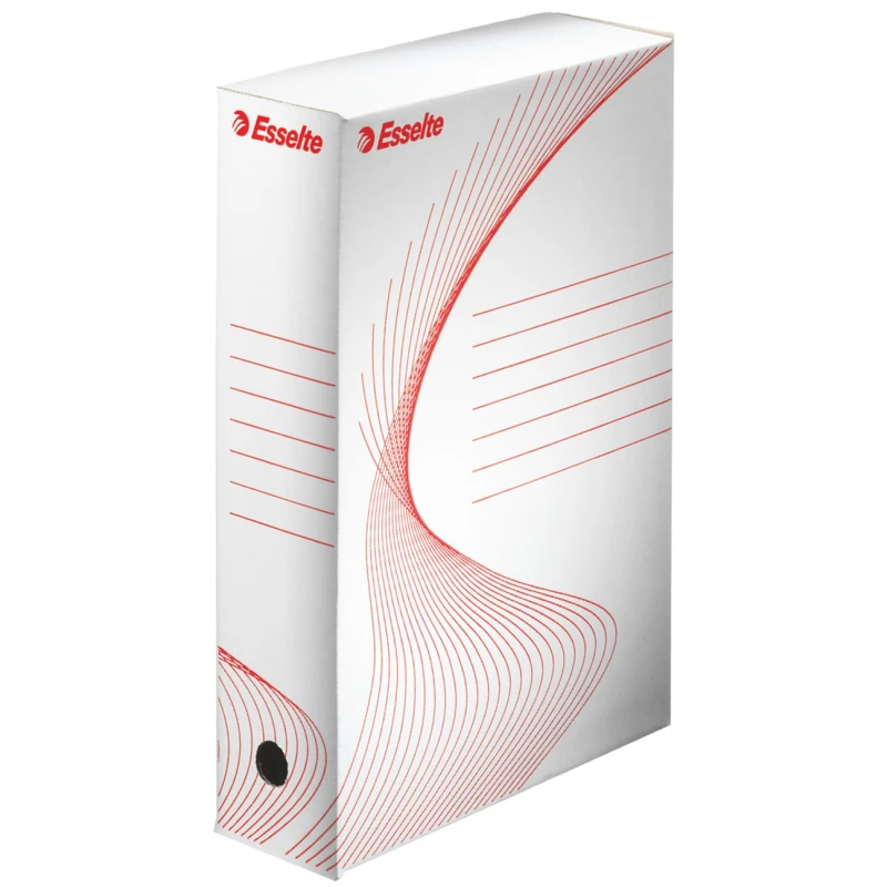 Esselte White A4 Archive Box H345 mm x W80 mm x D245 mm W80mm